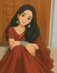 Maroon Lehenga choli !