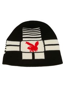 boy's short tight knit woolen beanie ( Playboy )