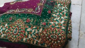 Very Heavy Work Saree ✨