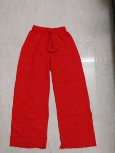 Red Palazzos