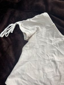 Floral White Top - Dazzlin