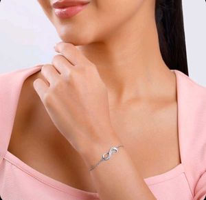 Giva 925 Real Silver Infinity Bracelet