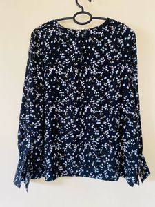 Floral Print Long Sleeve Top