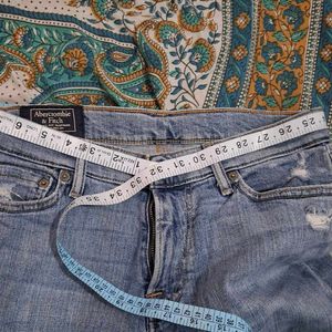 Abercrombie &amp; Fitch Slim Fit Blue Jeans