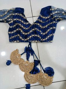Heavy Work Saree Blouse