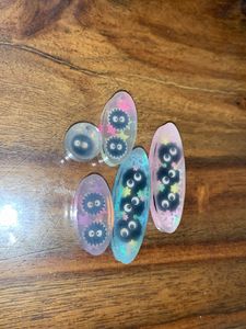 Mini Soot Sprite Keychain Set