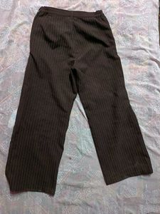 Striped Brown Trousers (women&#39;s)