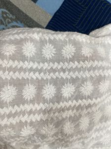 White Embroidery Top