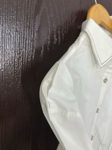 Diagonal Placket Shirt