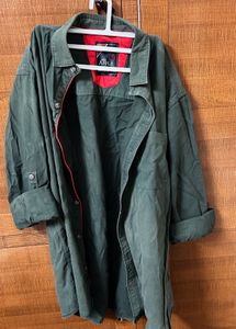 Green Button-Down Shirt