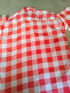 Originals New Red &amp; White Checkered Shirt XXL