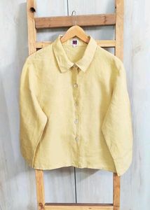 Yellow Button-Down Shirt size-42-44