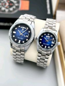 ROLEX COUPLE WATCH DAY DATE WORKING PREMIUM QUALIT