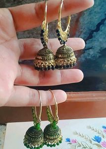 Jhumka Hoop Earrings (COMBO)