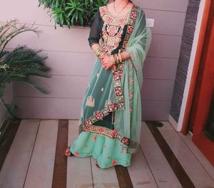 💚Women Festive Wear Palazzo Suit💚
