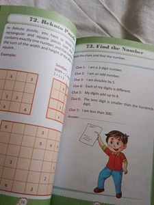 100 Maths Puzzles Book