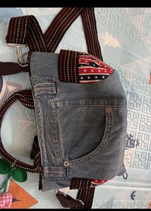 Denim Hand Bag