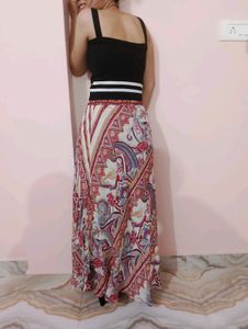 Double Sided Long Skirt