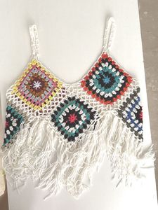 Crochet Fringe Tank Top