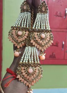 Maangtika with Earrings