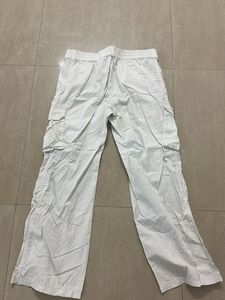 White Cargo Pants