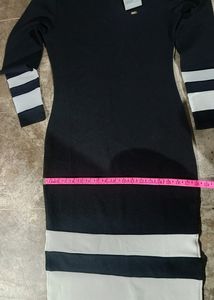 Round-Neck Bodycon Dress