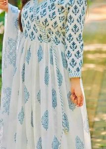 anarkali Kurti Set
