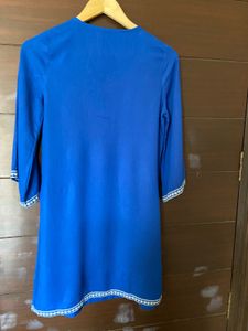 Colour Me By Melange Indigo Kurta (xs)