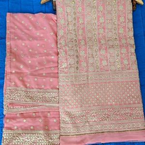Elegant Pink Embroidered Salwar Kameez