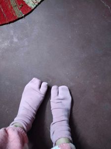 Pink Toe Socks for women