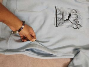 Puma Light Blue Sweatshirt