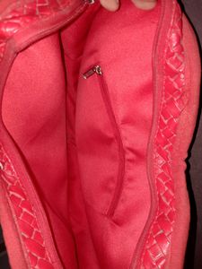 Red Heart Shaped Sling Bag