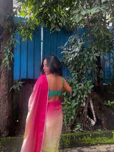Elegant Ombre Saree