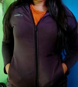 ADIDAS Terrex Purple Mauve Jacket Active Wear 34🧥