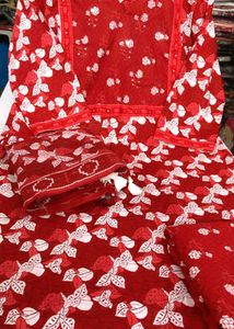 Pure Malmal Cotton Kurti Set For Women