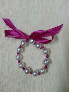 Pearl 🦪 &amp; Ribbon 🎀 Bracelet 😍
