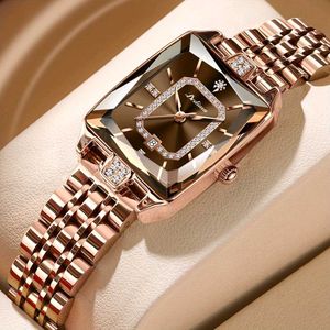 Elegant Red Dial Watch