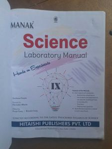 Manak Science Lab Manual - Class IX