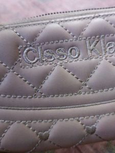 Chic Quilted Nude Wallet by Cisse Klare