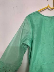 Elegant Mint Green Kurta
