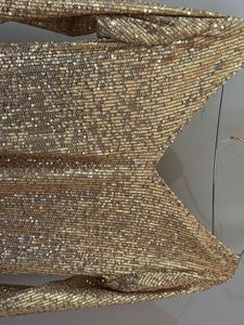 Golden Sequin Dress