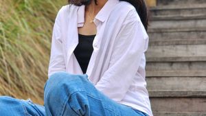 Oversized Button-Down Shirt