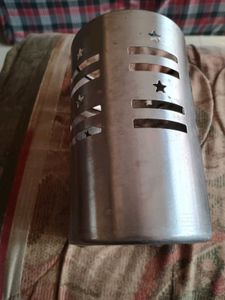 Star Cutout Big Serving Spoons Holder ( In Coins )