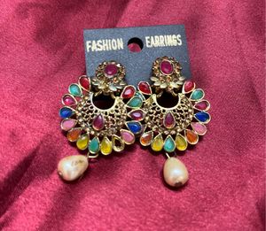 Multicoloured Beautiful Earrings