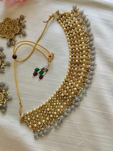 Trending Pearl Work Jwellery Set 🫰