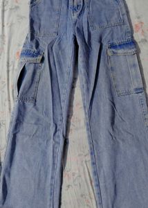 Cute Cropped Tee &amp; Denim Skirt Set