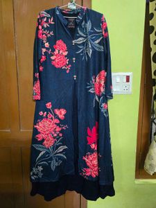 Floral Print Kurta