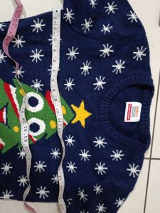 Christmas Tree Sweater Dress