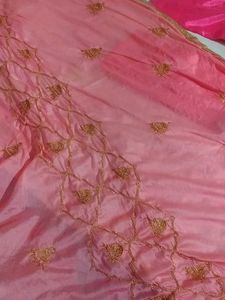 Elegant Pink Embroidered Kurta Set😘