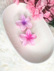 Flower Hair Claw Clips - Set of any 5